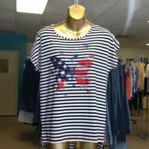 Onque Petite PS whiteshort sleeve